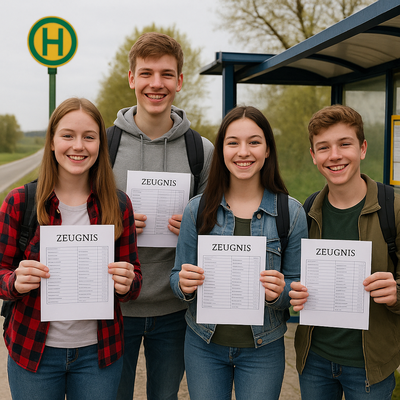 Fahrplanabweichungen am letzten Schultag