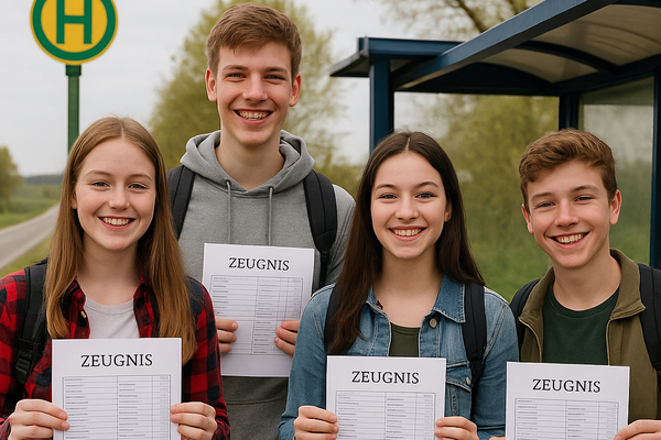 Fahrplanabweichungen am letzten Schultag