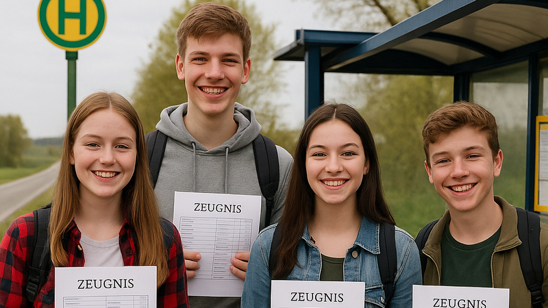 Fahrplanabweichungen am letzten Schultag