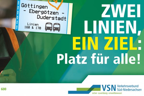 Zwei Linien, Ein Ziel - Platz für Alle