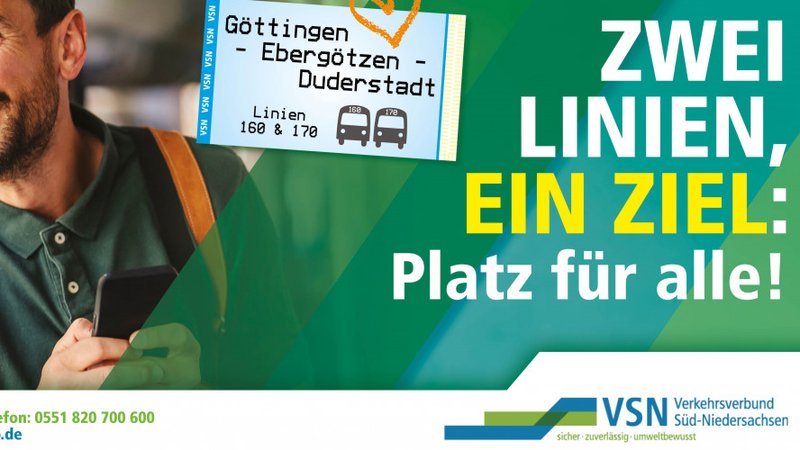 Zwei Linien, Ein Ziel - Platz für Alle